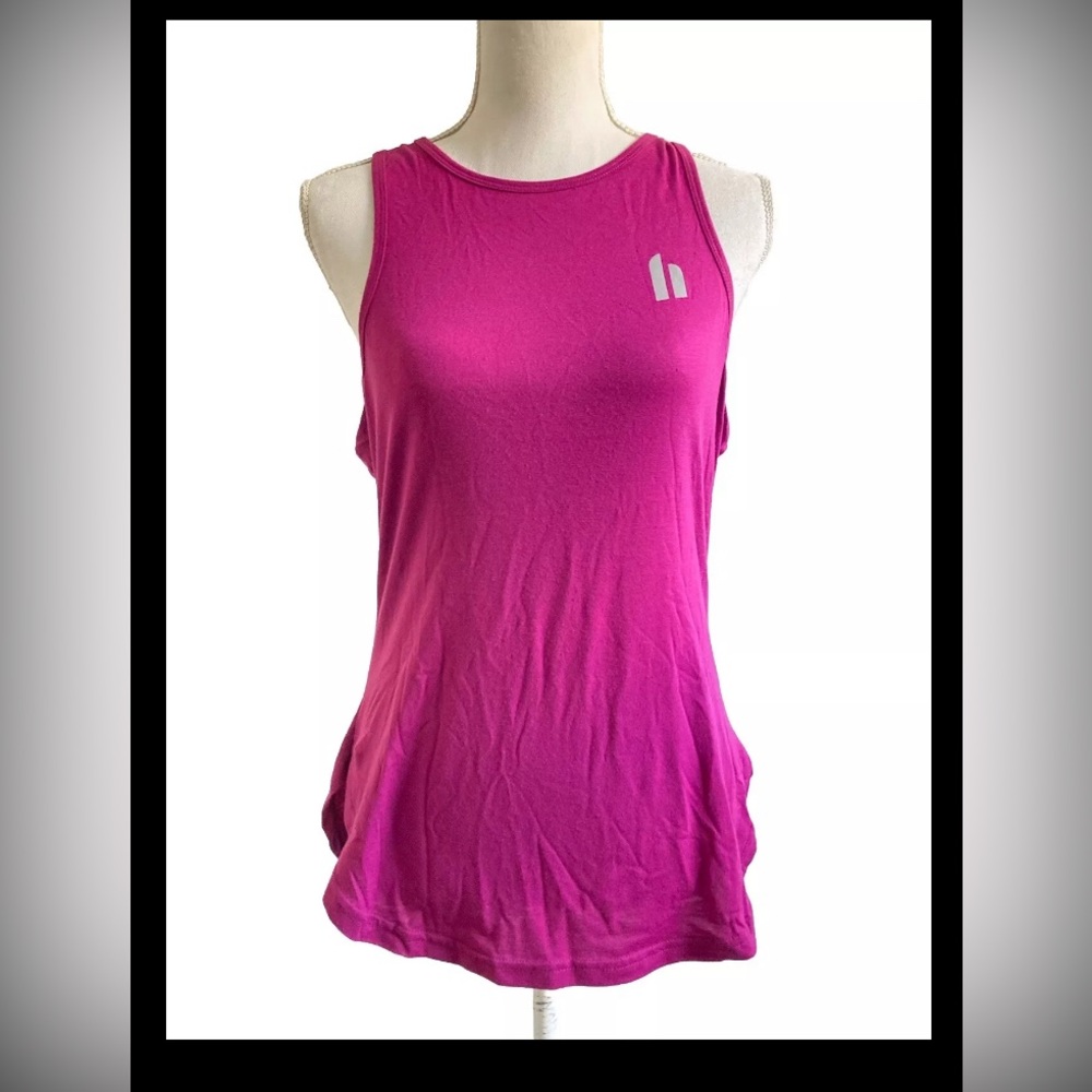 Hypr Purple Motion Racerback Vest Sleeveless Tank Top Gym Workout Size Medium